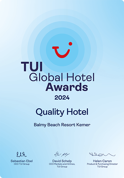 Tui Global Hotel Awards